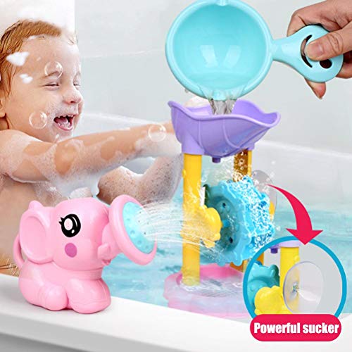 StyleBest 3 unids/Set bebé niños Jugar Agua Juguetes de Playa Noria baño de bebé Piscina Juguetes de baño Juguete de Agua Interactivo para Padres e Hijos