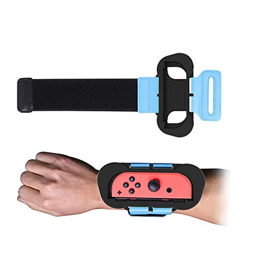 succeedw Banda De Baile Pulsera De Pulsera Joy con Grip Compatible para Nintendo Switch Just Dance Muñequera Banda Elástica Ajustable con Lugar para Joy-Contras Izquierda O Derecha