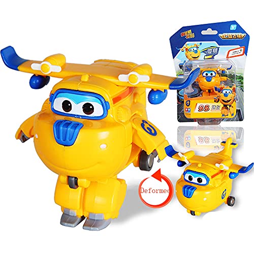 Super Alas Juguete Niño De 2 Pulgadas Paquete De 8 Robots Set Jett,Donnie,Jerome,Paul,Dizzy,Mira,Bello,Grand Albert Regalos Creativos De Año Nuevo De Cumpleaños De Navidad Transformando Coche