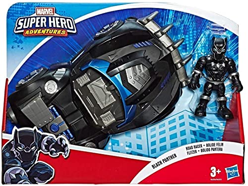 Super Hero Adventures- Bólido Pantera, Multicolor (Hasbro E6256ES0)