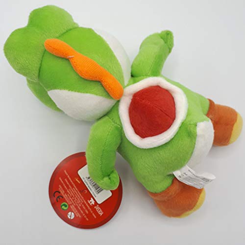 Super Mario (30cm) y Yoshi (27cm) ¡Peluche, Juguetes Suaves, Original, 2 Caracteres Disponibles! (Yoshi_Plush_27cm)