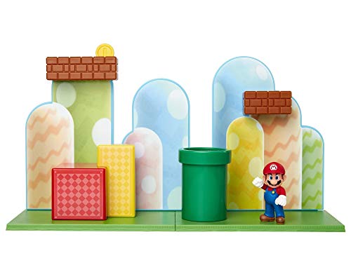 SUPER MARIO 85991-4L-PKR1 Bellota Llanuras 2.5" Figura de Juego con Accesorios