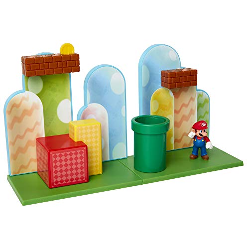 SUPER MARIO 85991-4L-PKR1 Bellota Llanuras 2.5" Figura de Juego con Accesorios