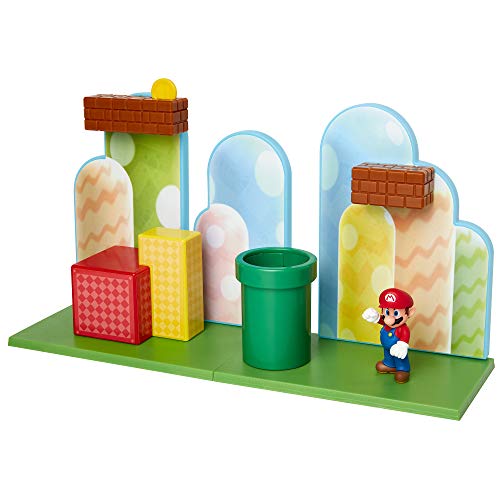 SUPER MARIO 85991-4L-PKR1 Bellota Llanuras 2.5" Figura de Juego con Accesorios