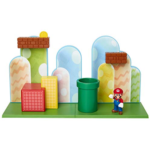 SUPER MARIO 85991-4L-PKR1 Bellota Llanuras 2.5" Figura de Juego con Accesorios