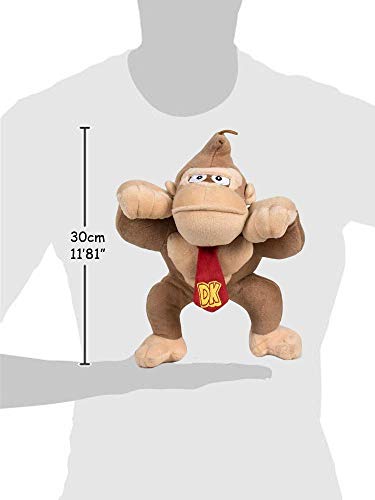 Super Mario Bros - Peluche Gorila Donkey Kong 30centimetros Calidad Super Soft