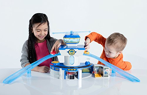 Super Wings EU710830 World Airport Playset_Control Tower(Large) inclu. Jett & Donnie (Alpha Animation & Toys Ltd YW710830)