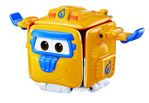 Super Wings Flip Surprise Donnie & Astra - Paquete Express Avión Bloques Reversibles y Transformables del Dibujo Animado Juguete Infantil 3 años y +, EU740570C