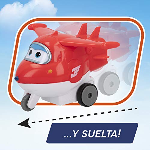 Super Wings- Jett personaje de fricción (Colorbaby 75868)