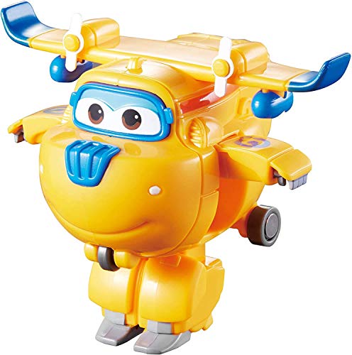 Super Wings Juguetes de deformación Regalo De Niño Robot De Deformación Aeronave Coche Navidad Cumpleaños Año Nuevo Regalo Plano Deformado 5Inch 12CM,Donnie