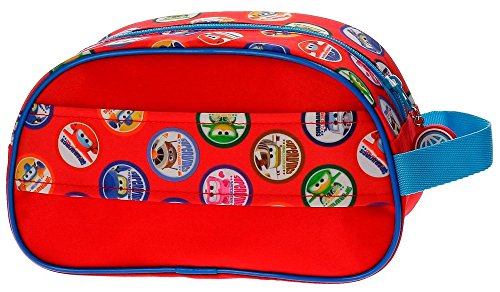 Super Wings Mountain Nececer Adaptable Multicolor 24x14x10 cms Poliéster