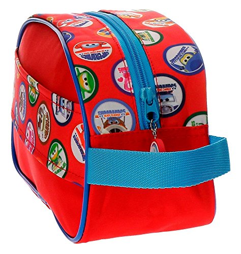 Super Wings Mountain Nececer Adaptable Multicolor 24x14x10 cms Poliéster