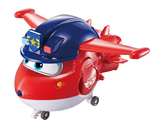 Super Wings Police Jett 5" Transformador Personaje