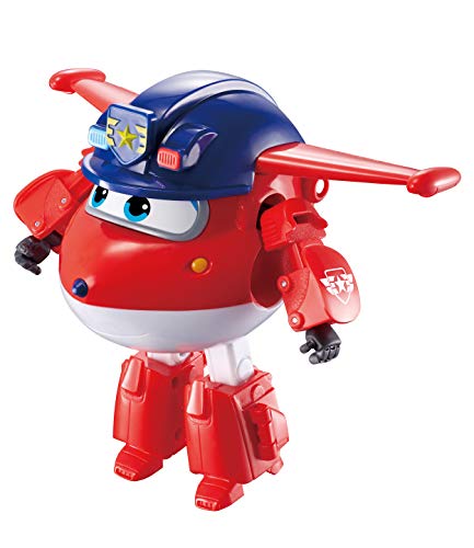 Super Wings Police Jett 5" Transformador Personaje