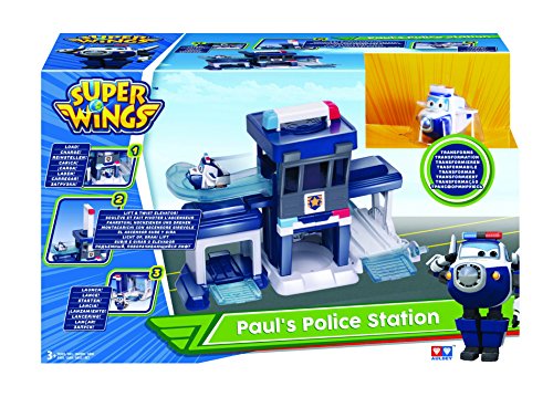 Super Wings Superwings Playset-Paul's Police Station, EU720815S