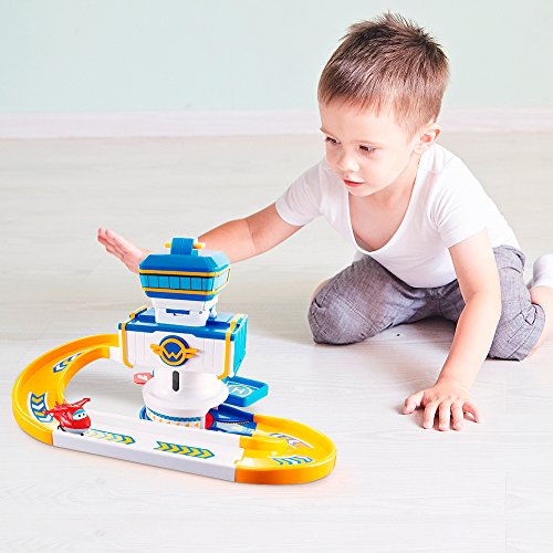 SuperWings Superwings Playset-Tour de Control -Runway Connected Tower, YW710812