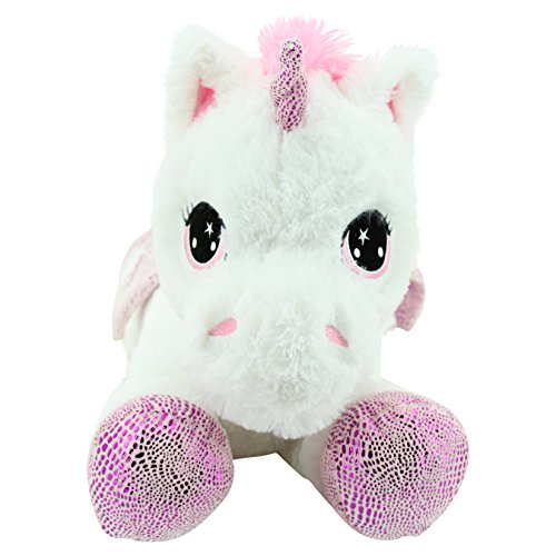 Sweety Toys Unicornio de Peluche 8032, 65 cm, Color Blanco