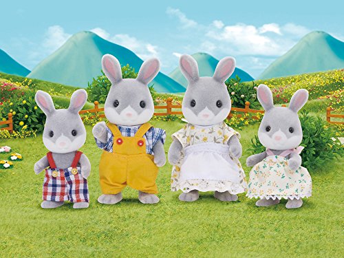 Sylvanian Families - 4030 - Familia Conejo Colita de Algodón