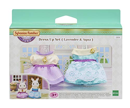 Sylvanian Families - 5371 - Set de vestidos azul y lavanda