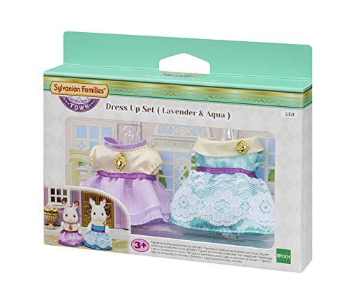 Sylvanian Families - 5371 - Set de vestidos azul y lavanda