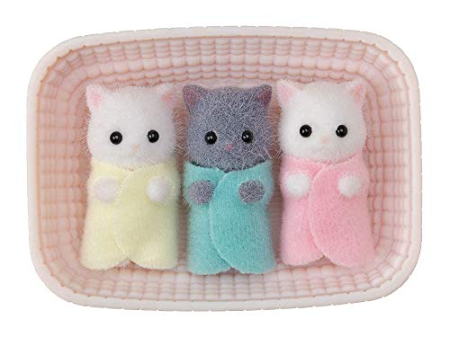 Sylvanian Families- Trillizos Gato Persa, Color (EPOCH 5458)