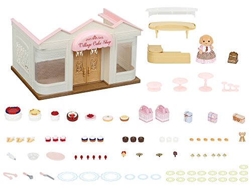 Sylvanian Families- Village Cake Shop Mini muñecas y Accesorios, Multicolor (Epoch para Imaginar 5263) , color/modelo surtido