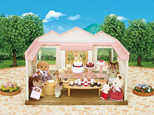 Sylvanian Families- Village Cake Shop Mini muñecas y Accesorios, Multicolor (Epoch para Imaginar 5263) , color/modelo surtido