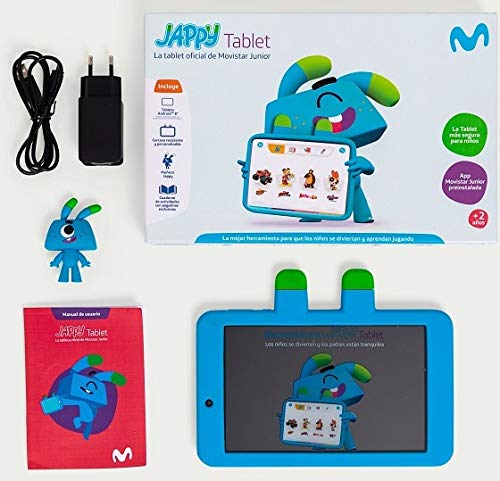 Tablet Android 8" Movistar. Jappy Kids Instalado. Control Parental