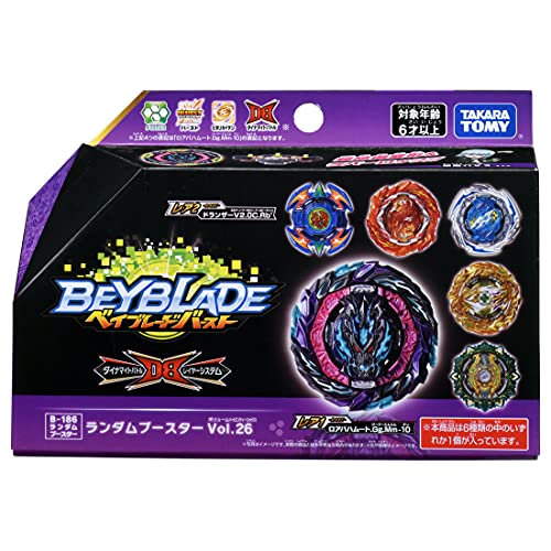 Takara Tomy Beyblade Burst B-186 Vol. 26 Booster aleatorio x 1