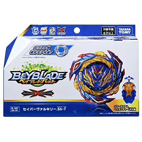 TAKARA TOMY Beyblade Burst B-187 Starter Saber Valkyrie.Sh-7 Booster