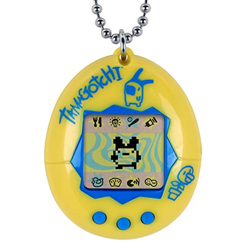 TAMAGOTCHI Original-Amarillo y Azul, Color (Bandai 42812)