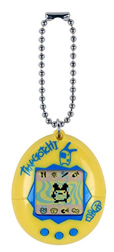 TAMAGOTCHI Original-Amarillo y Azul, Color (Bandai 42812)