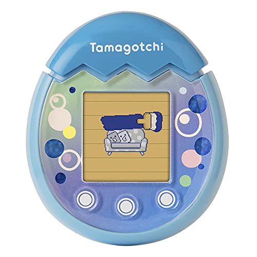 Tamagotchi pix- Juguete - Mascota Virtual Camara incorporada Botones tactiles Color Azul (42903)