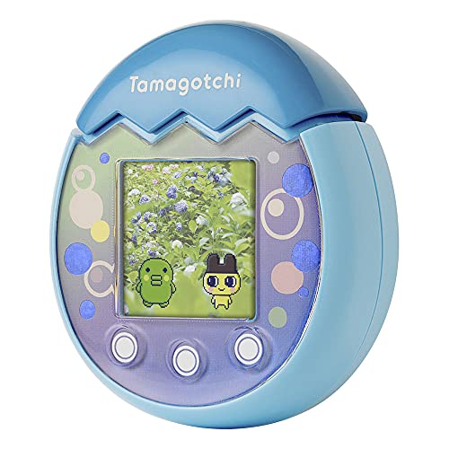 Tamagotchi pix- Juguete - Mascota Virtual Camara incorporada Botones tactiles Color Azul (42903)