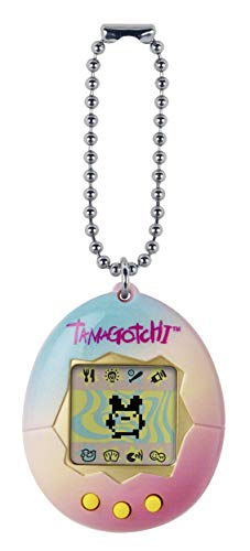 TAMAGOTCHI TAMAGOTCHI-42867 Original Sahara – Alimentar, cuidar, nutrir – Mascota Virtual con Cadena para Jugar sobre la Marcha, Color (Bandai 42867)