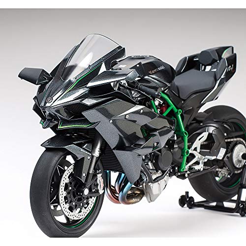 Tamiya 300014131 Vehículo de Juguete, Escala 1:12, Kawasaki Ninja H2R