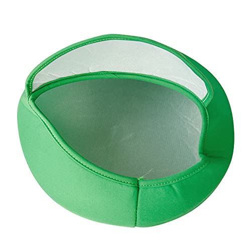 TANHULU Gorra De Béisbol Anime Hat Topper Carnaval Halloween Anime Adulto Topper Niño Decoración de Fiesta Cosplay Rojo Y Verde