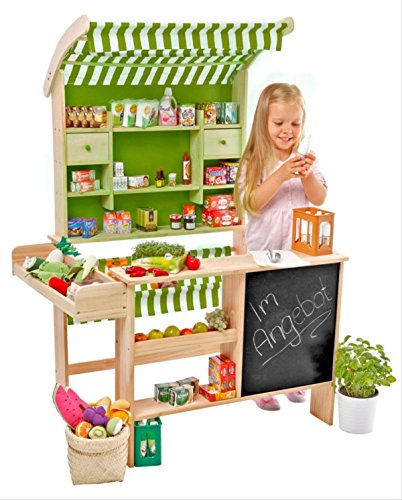 Tanner 0346.8 Cocina y Comida Estuche de Juego Juego de rol - Juegos de rol (Cocina y Comida, Estuche de Juego, Niño, Niño/niña, Multicolor, Madera)