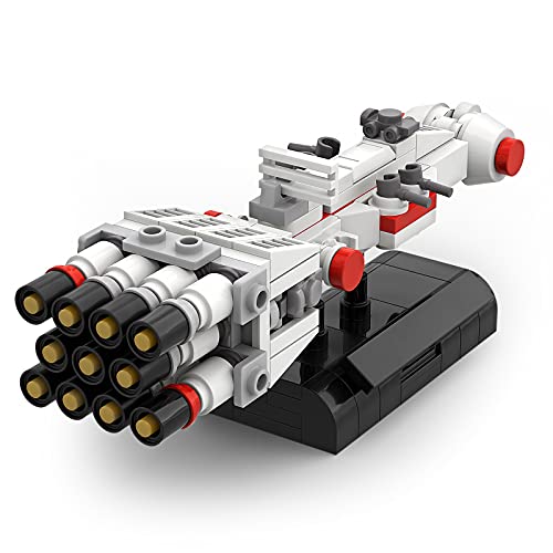 Tantive IV Star Wars Juego de bloques de construcción, modelo de película famosa del corredor, juguete coleccionable modelo Space Wars para niños y fanáticos del cine - 434 piezas