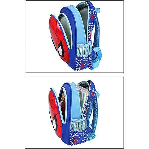 TaoQi Spiderman Mochila escolar infantil,diseño de Spiderman, Comics, superhéroes, dibujos animados, mochila para bebé, niño, niña, deporte, bolsa de viaje, color rojo