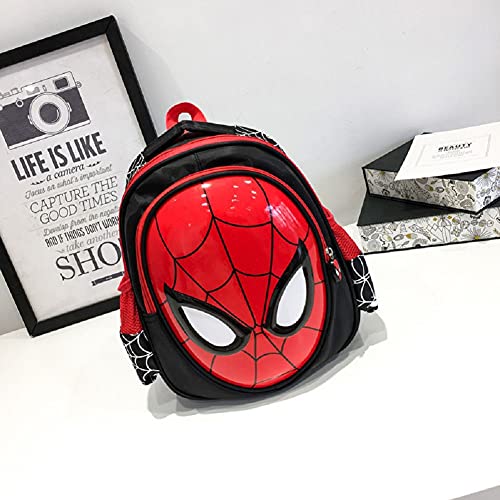 TaoQi Spiderman Mochila escolar infantil,diseño de Spiderman, Comics, superhéroes, dibujos animados, mochila para bebé, niño, niña, deporte, bolsa de viaje, color rojo