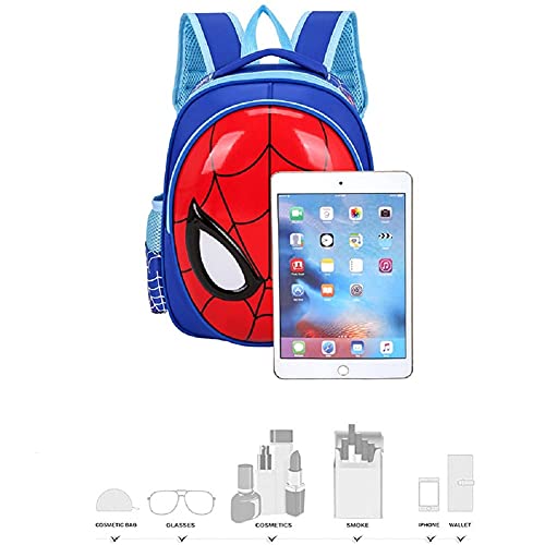 TaoQi Spiderman Mochila escolar infantil,diseño de Spiderman, Comics, superhéroes, dibujos animados, mochila para bebé, niño, niña, deporte, bolsa de viaje, color rojo