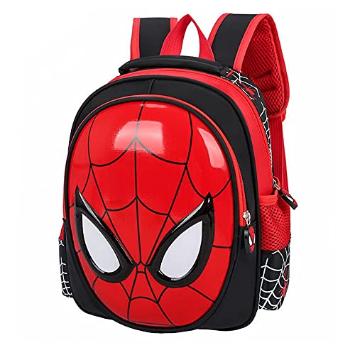 TaoQi Spiderman Mochila escolar infantil,diseño de Spiderman, Comics, superhéroes, dibujos animados, mochila para bebé, niño, niña, deporte, bolsa de viaje, color rojo