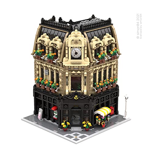 TARS Ideas Corner Post Office 4534 piezas MOC-88507 arquitectura de calle casero modular compatible con Lego Creator Expert 10260 10270