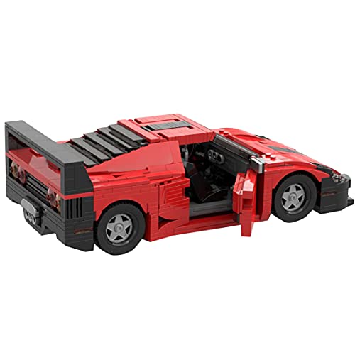 TASS 75890 Technic Supercar Modelo 1431Pcs Lconic Italian Sports Car Bricks Modelo para Ferrari F40 Compatible con Lego Technic