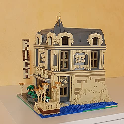 TASS Ideas Lounge Modular 3802Pcs MOC-14123 - Casa moderna de Haurs arquitectura de ladrillo compatible con Lego Creator