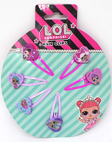 TDL L.O.L. Surprise Set De Regalo Espejo + Lentejuelas Billetera + 2 Moler + 6 Pinzas De Cabello - Licenciado Oficialmente - Mirror + Sequin Purse + 2 Bows + 6 Hair Clips - Gift Bundle