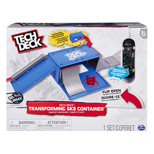 Tech Deck Contenedor Transformable (BIZAK 61929877) , color/modelo surtido