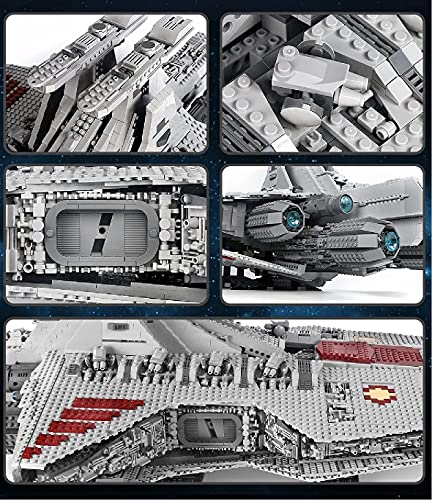 Technic modelo de crucero espacial, Mold King 21005, 6685 piezas gran destructor espacial de Star Wars UCS Super Star destructor, compatible con Lego A,115 * 52 * 32cm