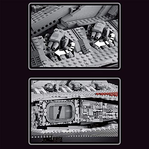 Technic modelo de crucero espacial, Mold King 21005, 6685 piezas gran destructor espacial de Star Wars UCS Super Star destructor, compatible con Lego A,115 * 52 * 32cm